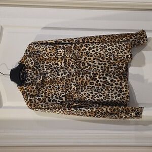 Lulu's Leopard Print Blouse